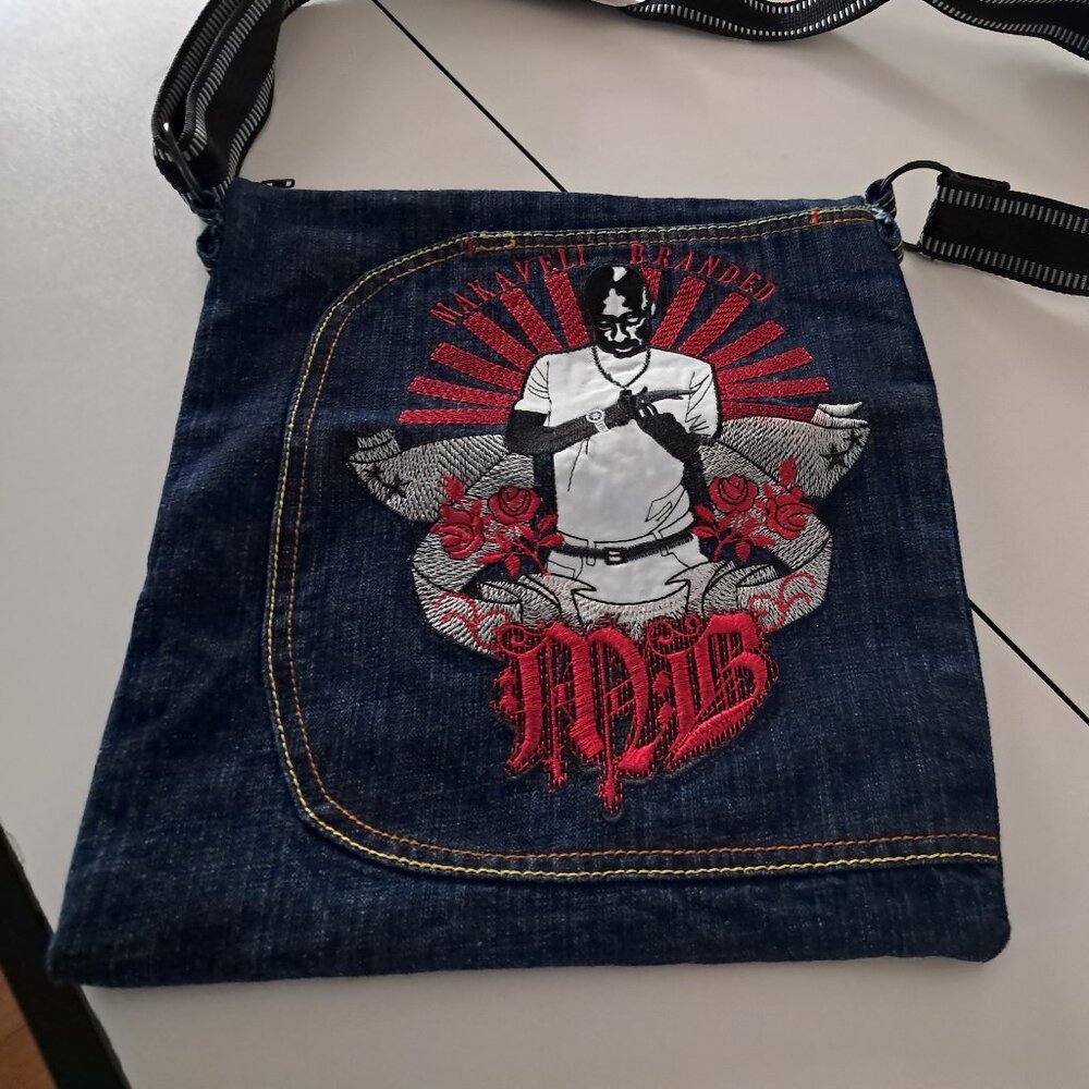 Tupac  crossover purse